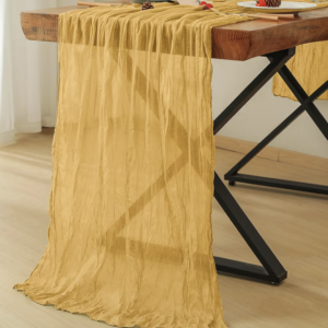 10ft Cheesecloth Table Runner